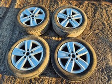 VW T5 T6 TRANSPORTER ALLOY WHEELS SET 17" & TYRES 215/60/17C