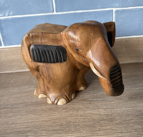 Vintage hand carved - hand, wooden
