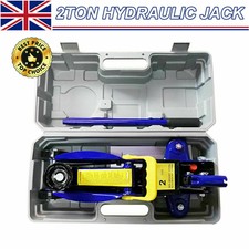 NEW 2 TON STEEL LOW PROFILE RACING LIGHT WEIGHT HYDRAULIC CAR TROLLEY JACK