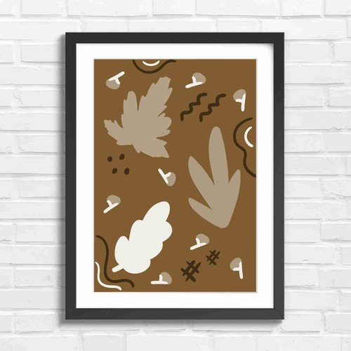 Minimalist botanical leaves - minimalist,