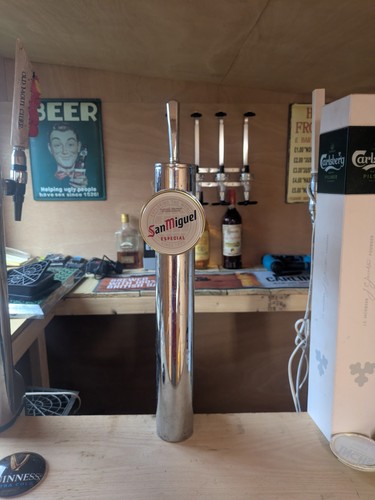 San miguel beer pump full - full, bar