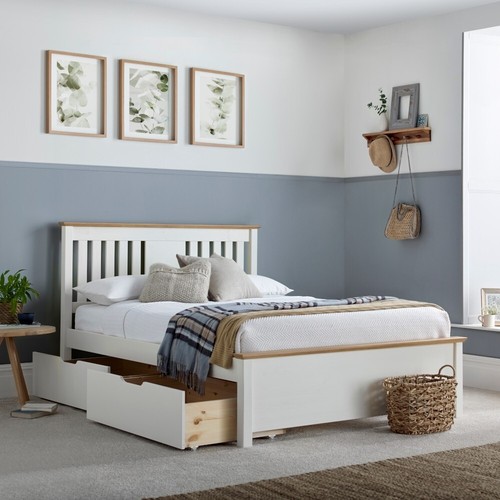 Wooden storage bed - wooden,