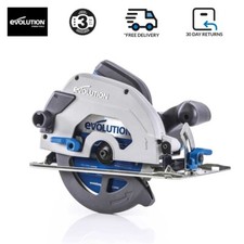 Evolution S185CCSL 185mm Circular Saw with TCT Mild Steel Cutting Blade