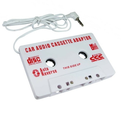 White car audio tape - car,