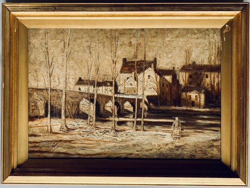 Unusual antique painting - unusual,
