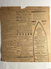 Original 1912 Titanic