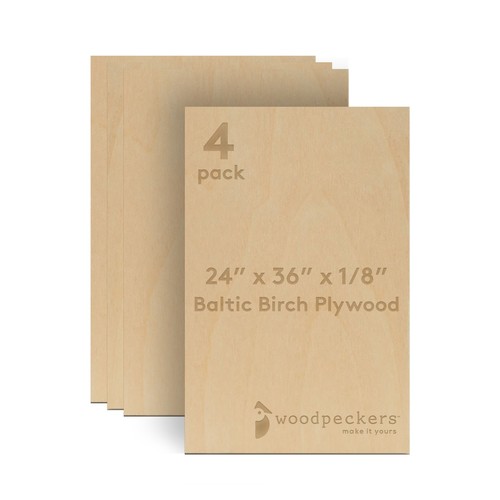 Baltic birch plywood - birch, 3