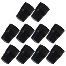 Black Radiator Valve Cap Set