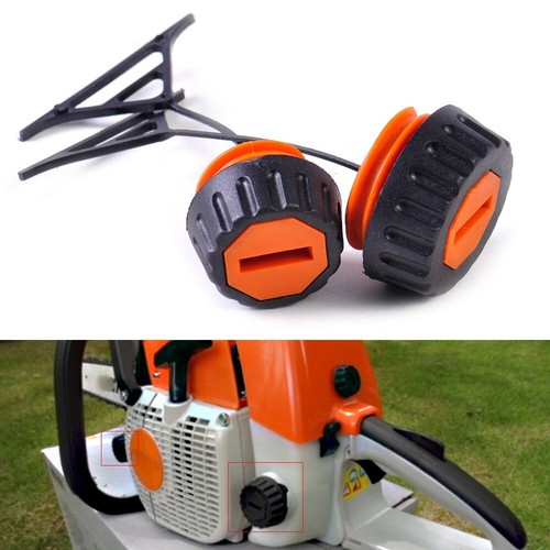 Chainsaw oil tank cap and - oil,