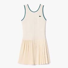 Women's Dress Lacoste Sport Ultra Dry Tennis with Removable Liner in White