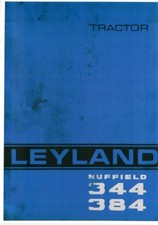 Leyland Nuffield Tractor 344 & 384 Workshop Service Manual