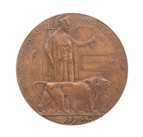 Ww1 memorial plaque robert - plaque,