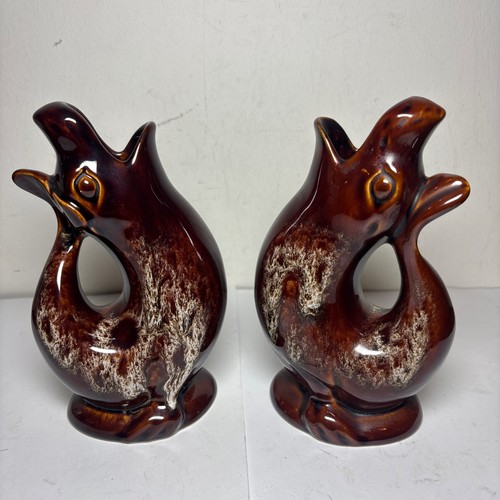 Vintage pair kernewek pottery - kernewek,