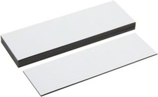 Magnet Expert Flexible Magnetic Labels with Gloss White Dry Wipe Surface ( 120 