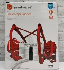Smartwares, Fire Escape Ladder, 4.5 m, 450 kg Capacity, Reusable