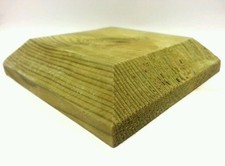 6 X    Post caps for 3" fence