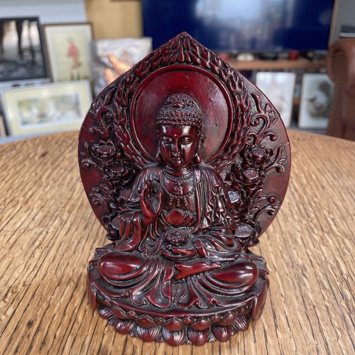 Tibetan vintage buddha statue - buddha,