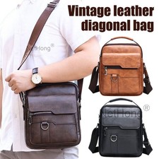 Men's PU Leather Cross Body