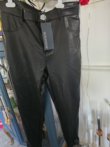 Sosandar women pvc - sosandar, leggings