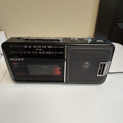 Vintage sony radio cassette - sony,