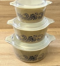 Vintage Pyrex Homestead Brown