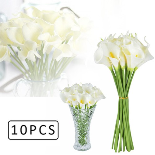 10x real touch calla lilies - 10x,