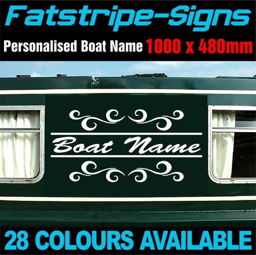 Personalised narrow boat barge - narrow,