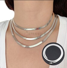 5MM Flat Snake Herringbone