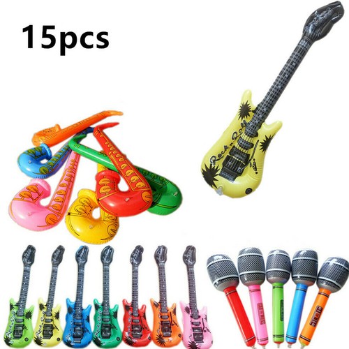 15pc inflatable instruments - 15pc,