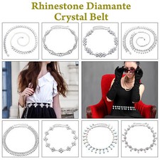 Rhinestone Belts Diamante