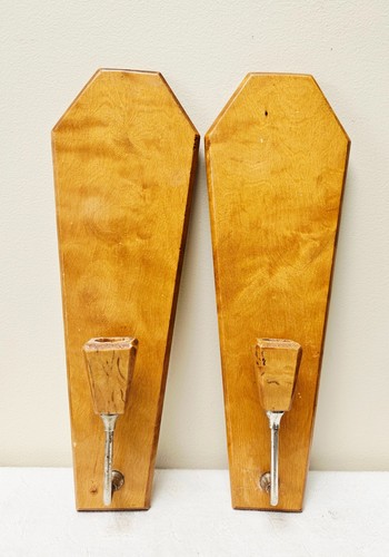 Vintage swedish wooden candle - wooden,