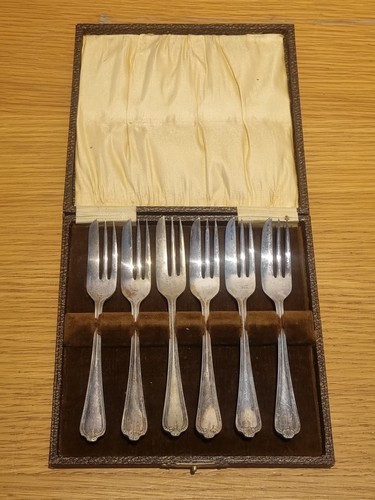Vintage epns fancy dessert - 6,