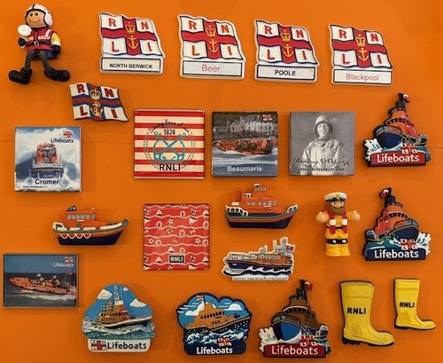 Souvenir fridge magnet - -, rnli