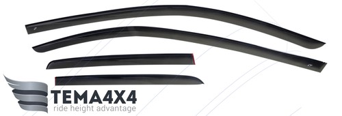 Tape windows visors - tape-on,