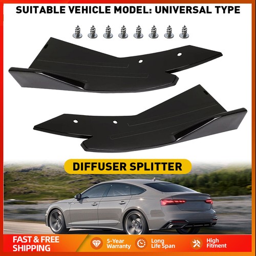 Rear bumper spoiler diffuser - bumper,