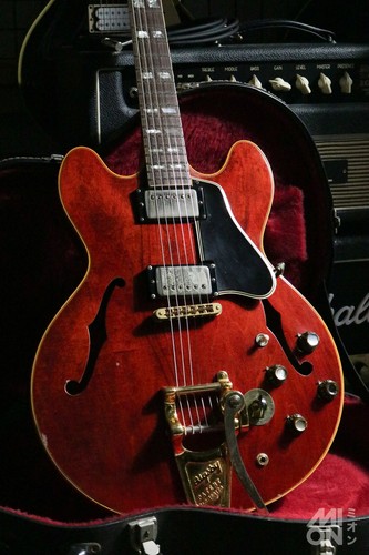 Gibson 345td cherry - es-345td, w/