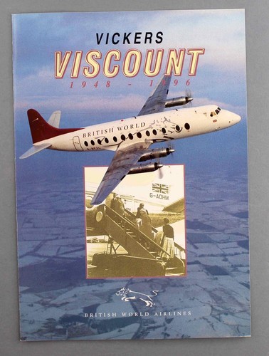 British world airlines vickers - british,