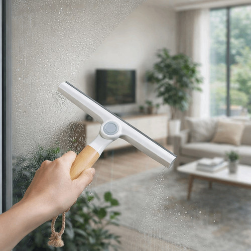 Wooden handle rotating window - wooden,