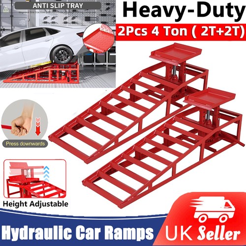Ton hydraulic car ramps - hydraulic,