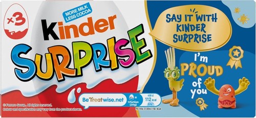 Kinder surprise chocolate - kinder, eggs