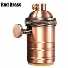 E27 Vintage Industrial Lamp Light Bulb Holder Antique Retro Edison Screw Fitting