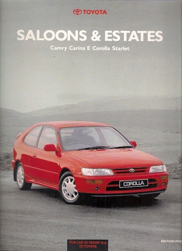 Toyota saloons estates - &, 1993