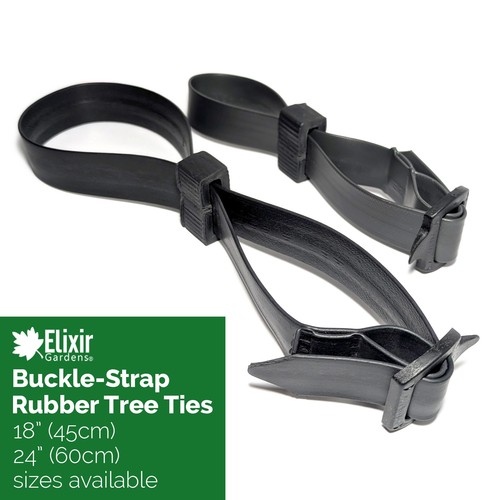 Flexible rubber buckle tree - rubber,