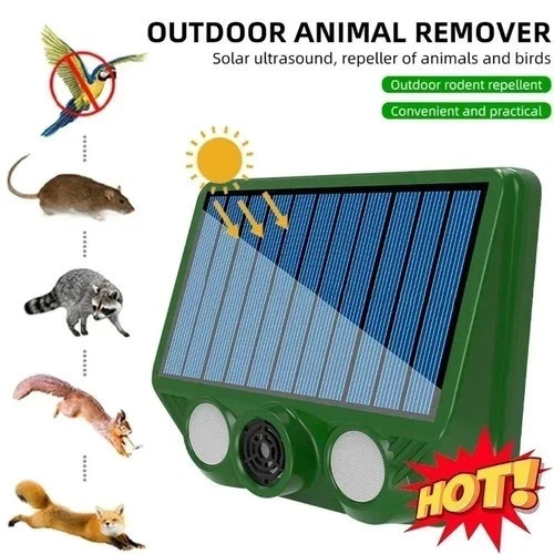 Solar ultrasonic dog - ultrasonic,