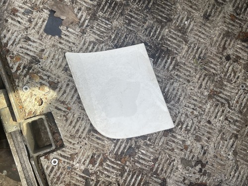 Citroen fuel cap lid white - lid,