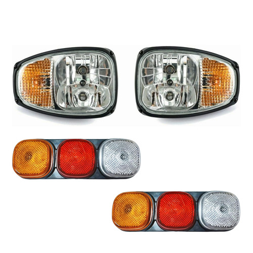 4pcs headlamp headlight - headlamp,