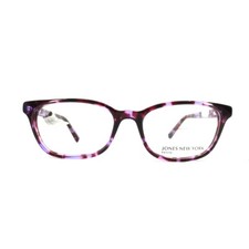 Jones New York J228 Eyeglasses Purple Tortoise rectangle 50-16-135