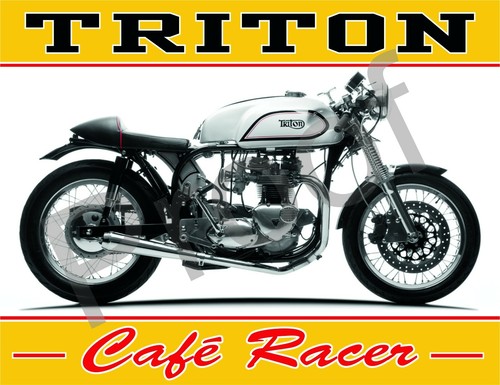 Triton cafe racer s985 sign - racer,