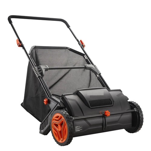 Push lawn sweeper 21inch leaf - lawn,