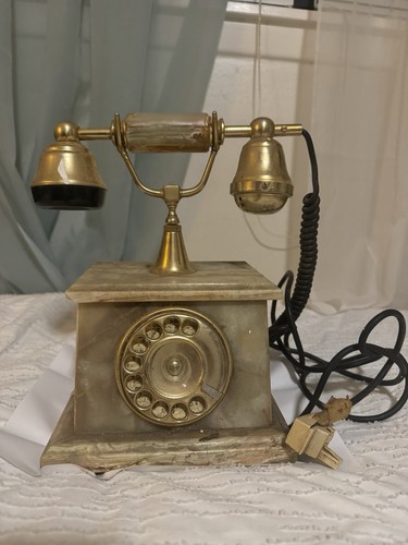 Vintage italian onyx brass - vintage, &